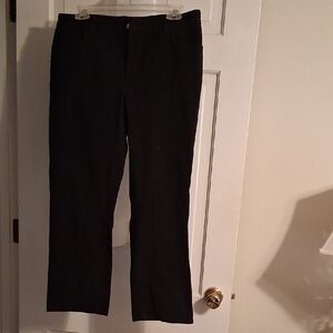 Chaps Petite Black Trousers